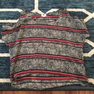 One Clothing See Through Shirt Medium